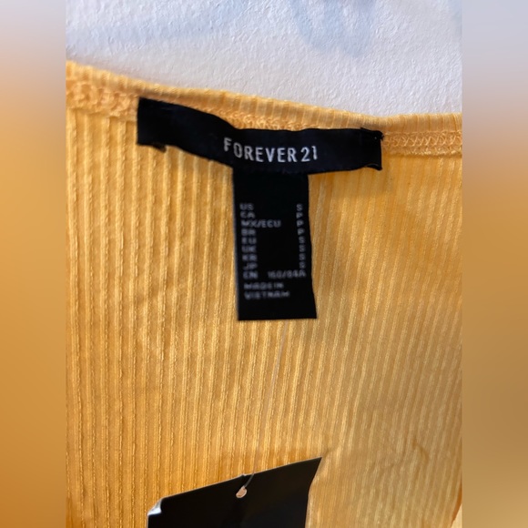 FOREVER 21 - NWT Women’s Yellow Bodysuit - Small - Picture 5 of 6